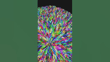Rainbow Smoke | Generative Art #creativecoding #processing  #animation #programming #generativeart