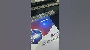 UV Laser Marking Machine for printing QR Code on paper catalogue