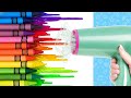 🎨🖍️ 5 أفكار مدهشة بالألوان الشمعية لتلوين يومك بالمرح!
