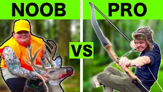 NOOB vs PRO Deer Hunting Challenge! screenshot 3