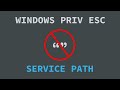 Windows Privilege Escalation - Unquoted Service Path