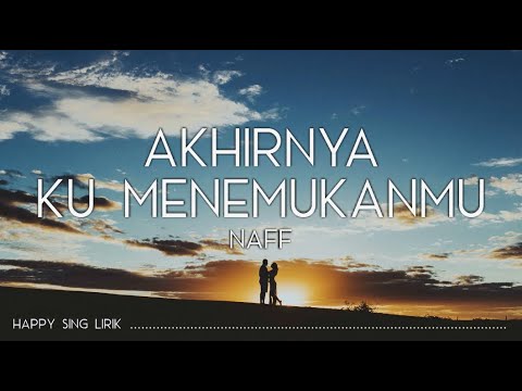 Lirik lagu naff merindukanmu