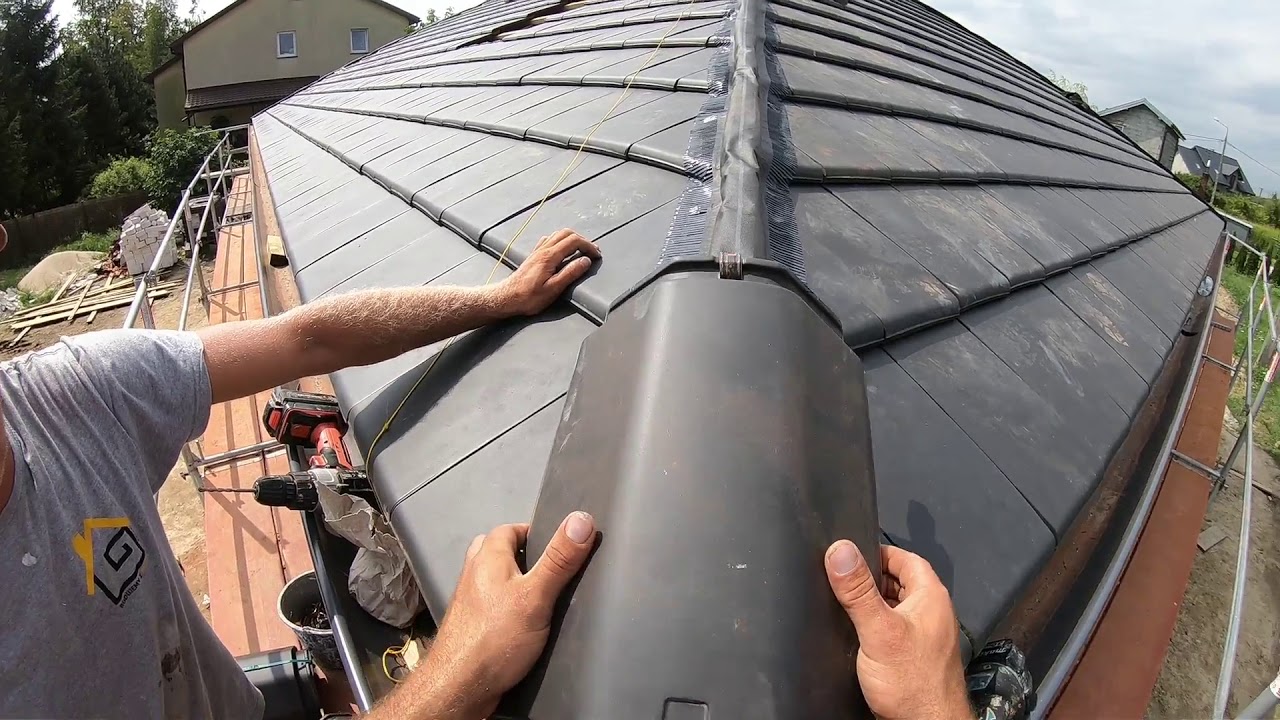 Montaż gąsioròw. Jak zamontować gąsiory. Zrób to sam. - YouTube