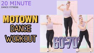 MOTOWN WALKING DANCE WORKOUT - NO JUMPING - BEGINNER FRIENDLY  - LOW IMPACT - MOTOWN MUSIC FUN