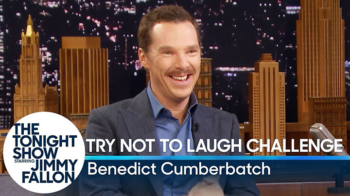Try Not to Laugh Challenge with Benedict Cumberbatch