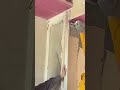 Efisiensi pekerjaan memplester dinding dengan hasil super rapih! #shorts