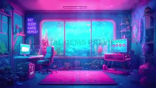 Cozy Underwater Room - Animated Vtuber Background