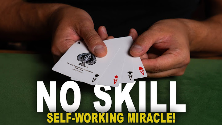 AMAZING Self-Working Card Trick FOOLS EVERYONE! Tutorial