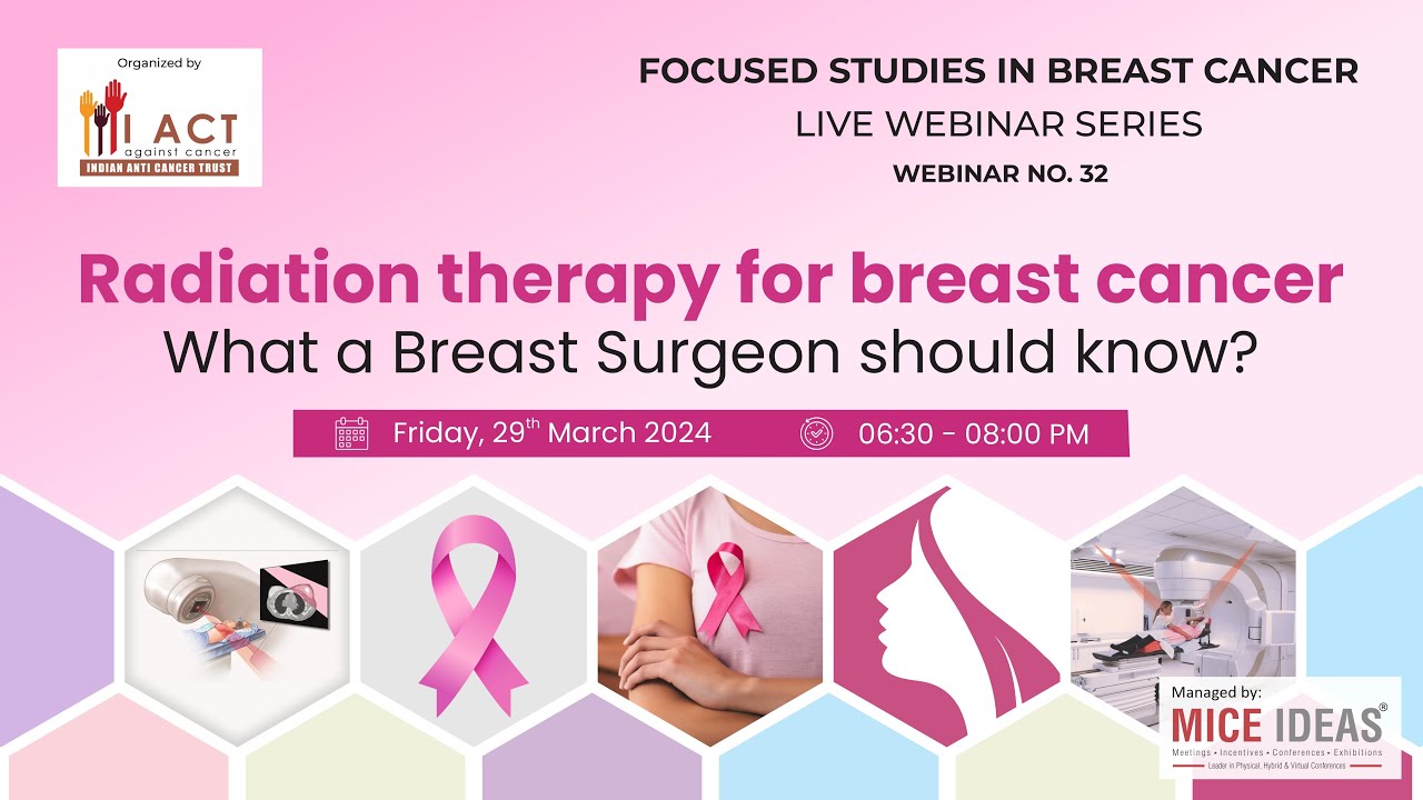 Focused Studies in Breast Cancer - Live Webinar Series No. 32 - YouTube