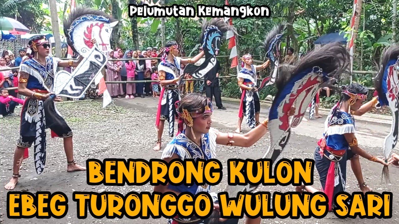 BENDRONG KULON Tarian EBEG TURONGGO WULUNG SARI || Pelumutan Kemangkon