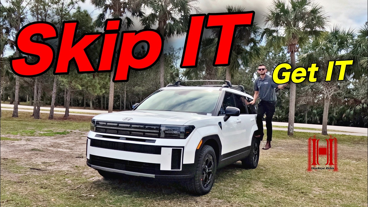 Hyundai Santa Fe XRT 2025 года: одна большая проблема | Полные характеристики и тест-драйв