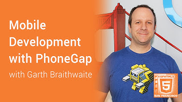 Mobile Development with PhoneGap with Garth Braithwaite