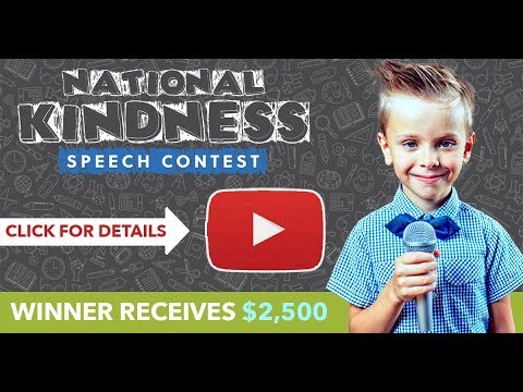 National Kindness Speech Contest