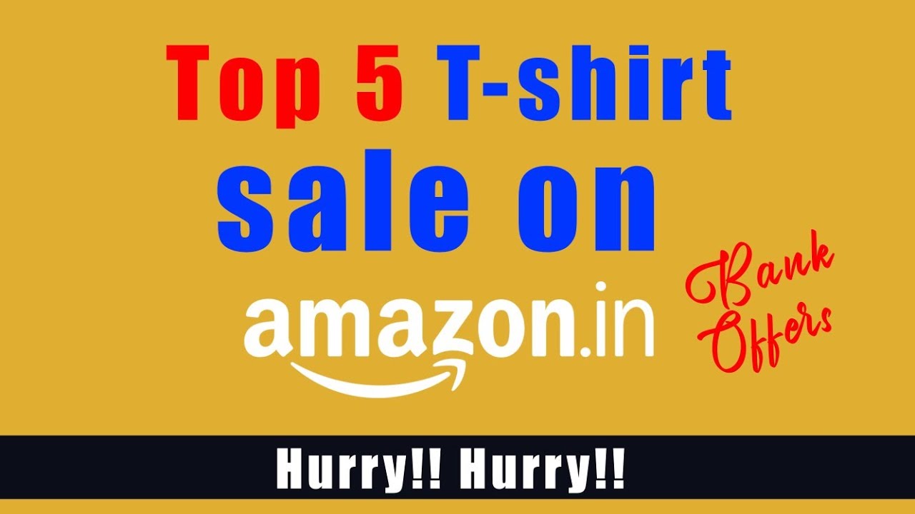 Under 500 ruppes man T-shirt on Amazon 