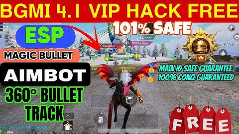 BGMI HACK 4.1 | BGMI 4.1 MOD APK | BGMI ESP HACK | BGMI NEW HACK TODAY | HOW TO HACK BGMI HACK
