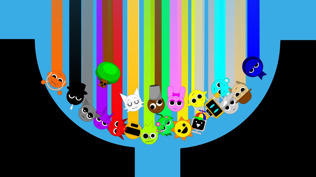 SPRUNKI Marble Race!!! Who will win?!🏁 #10 | Alogicio