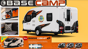 New 2022 Swift Basecamp 6 New Funky Family Action Innovation Caravan.