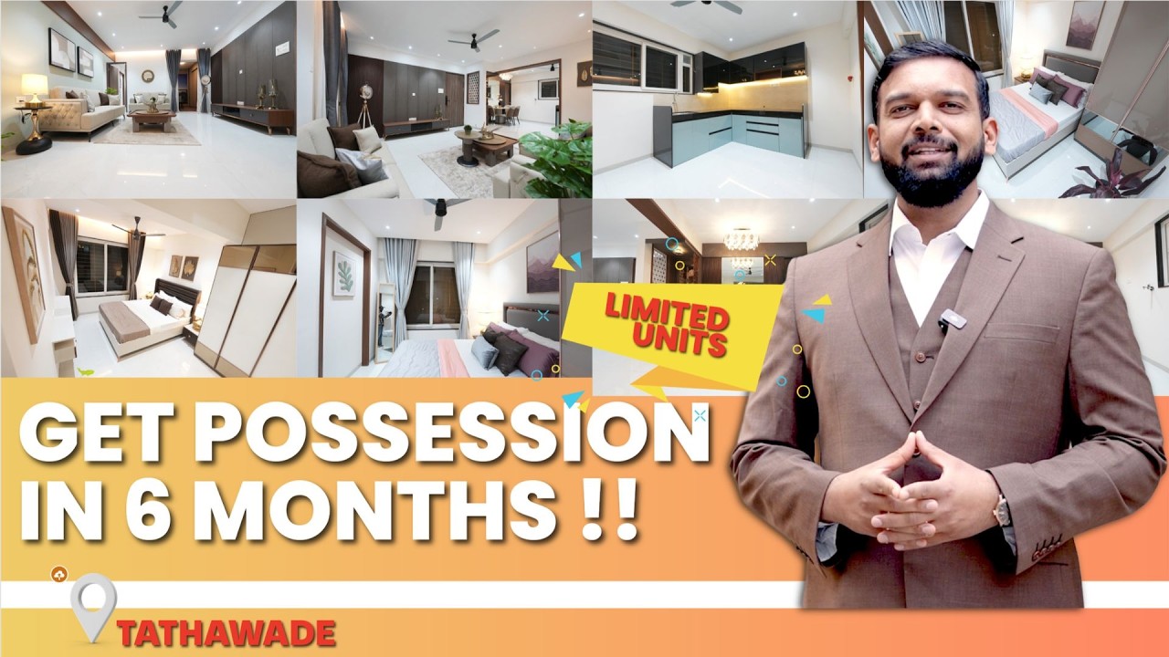 Tathawade Nearing Possession 2 & 3 BHK Sample Flat Walkthrough | Exclusive Homes