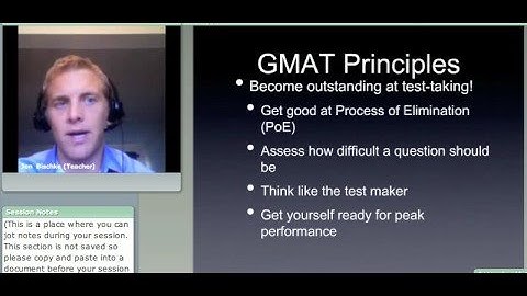 GMAT - Intro to the GMAT Part 4 - eduFire.com