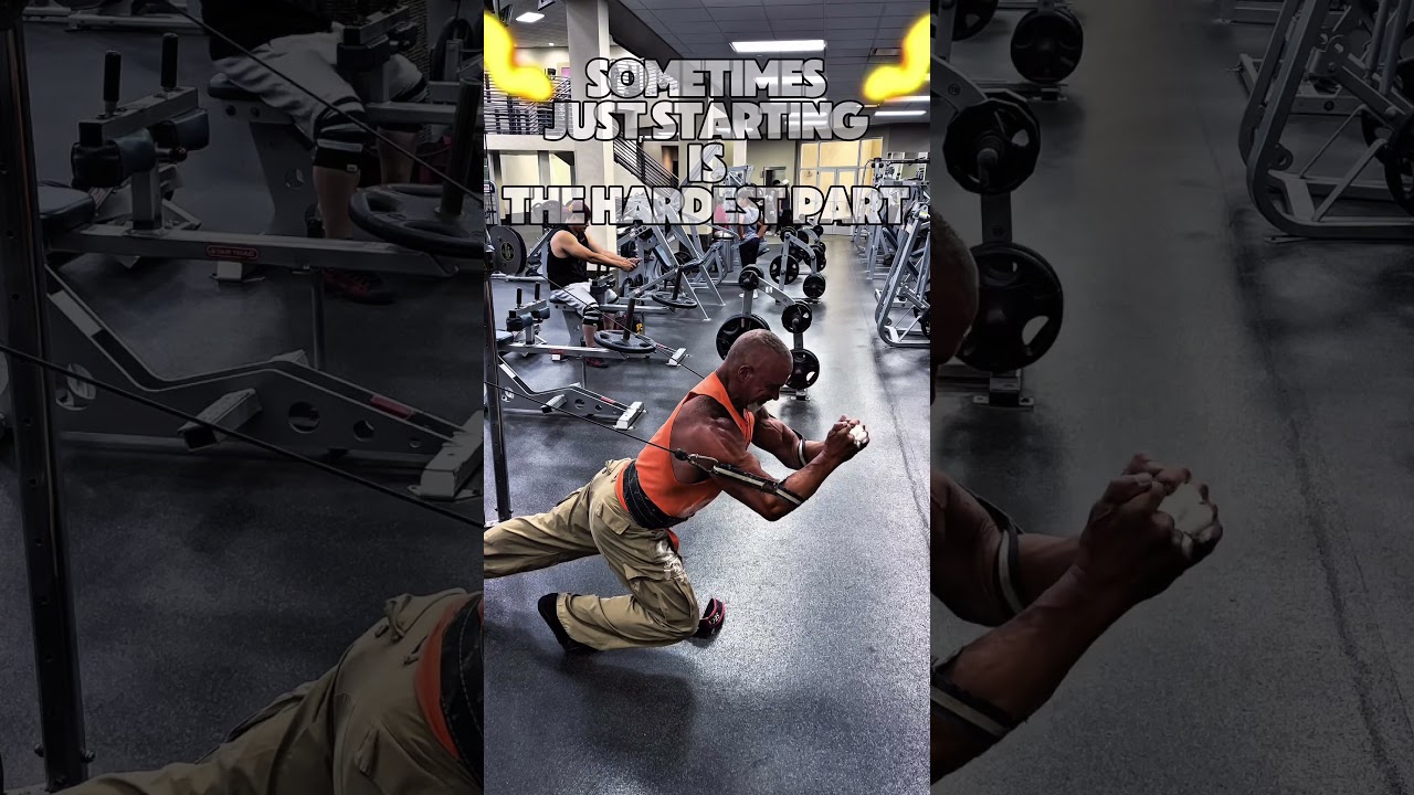 SOMETIMES JUST STARTING IS THE HARDEST PART #motivation #workout #workouttips #pump #JUSTDOIT