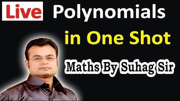 Class 9 Class 10 Polynomials in one 1 shot ntse iit jee nda nimcet gre cbse ncert kvpy maths suhag