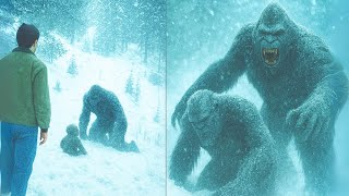 When a Frozen Bigfoot Family Appeared at His Cabin, He Faced the Unimaginable