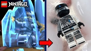 LEGO Ninjago: Zane with REAL Elemental Ice Powers!