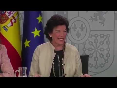 El ataque de risa de Celaá al hablar de las especies exóticas invasoras