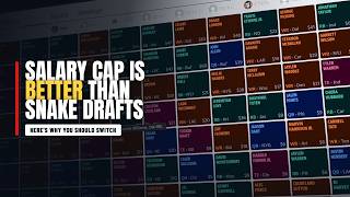 Still Doing Snake Drafts Here's Why You Need Salary Cap