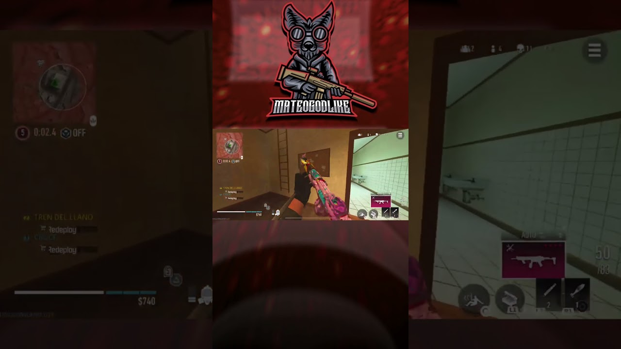 OHH BABY A TRIPLE! CLUTCH UP 1V3 - WARZONE MOBILE REBIRTH ISLAND IOS HIGH KILL WIN 