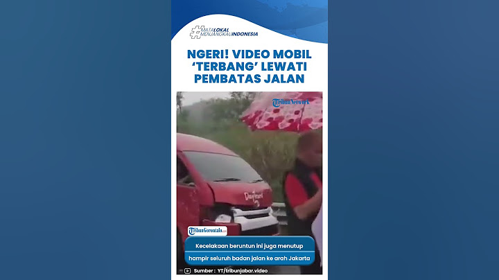Rekaman CCTV Awal Mula Kecelakaan Beruntun di Tol Purbaleunyi, Truk Oleng hingga Terguling