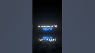 Thumbnail of In the middle of the night(lyrics).