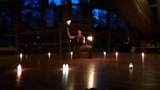 Nick Spins Fire at Leviathan