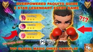WATCH THIS Before you use Paquito! TOP GLOBAL STRATEGY - BEST SYNERGY COMBO - MAGIC CHESS GO GO screenshot 1