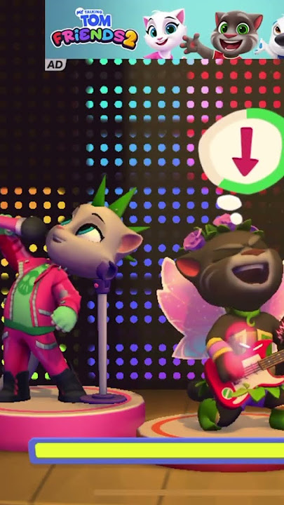 Music Night 🎧 With My Talking Tom Friends 2 #talkingtomfriends