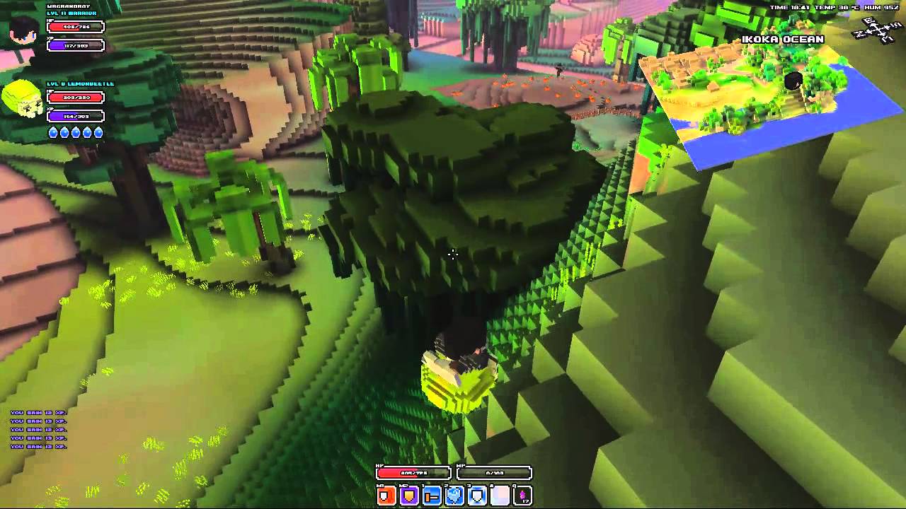 Cube world Часть 17 "Поход на другой биом "