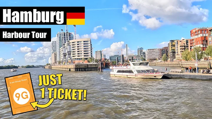 We found the CHEAPEST way to see ALL of Hamburg Port! - Just 1 ticket