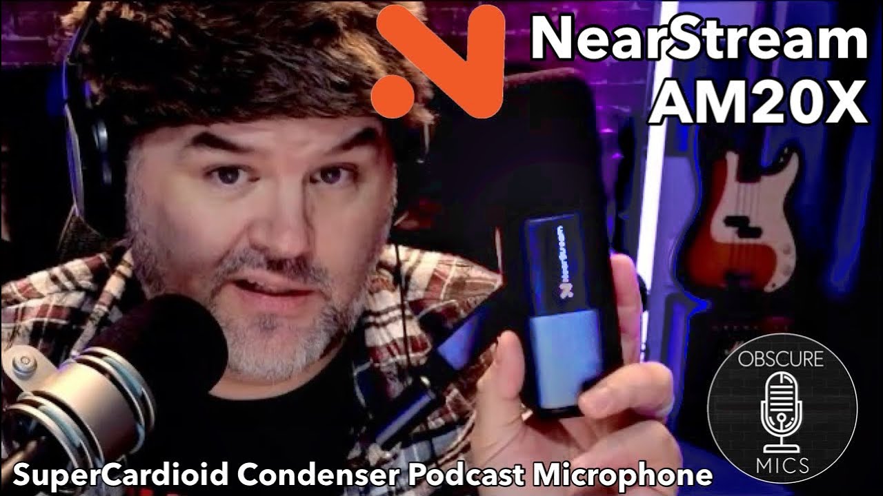 NearStream AM20X USB / XLR Supercardioid Condenser Podcast