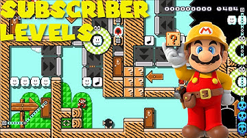Super Mario Maker - One Screen Puzzles SPEEDRUN [Catching the enemy Submitted by Deniz]