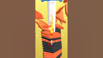 Stack Ball Gameplay #shorts #stackball #stackball3dgame