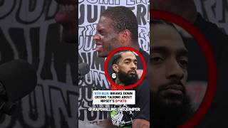 Nipsey Hussles Homie Breaks Down Crying Talking About Nipseys Dath