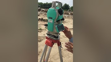 Cách cân máy toàn đạc điện tử