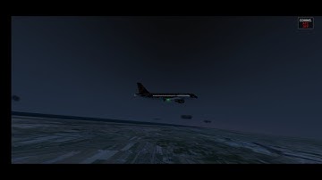 Real  Flight Simulator  How to land an a320  without HUD or Autopilot