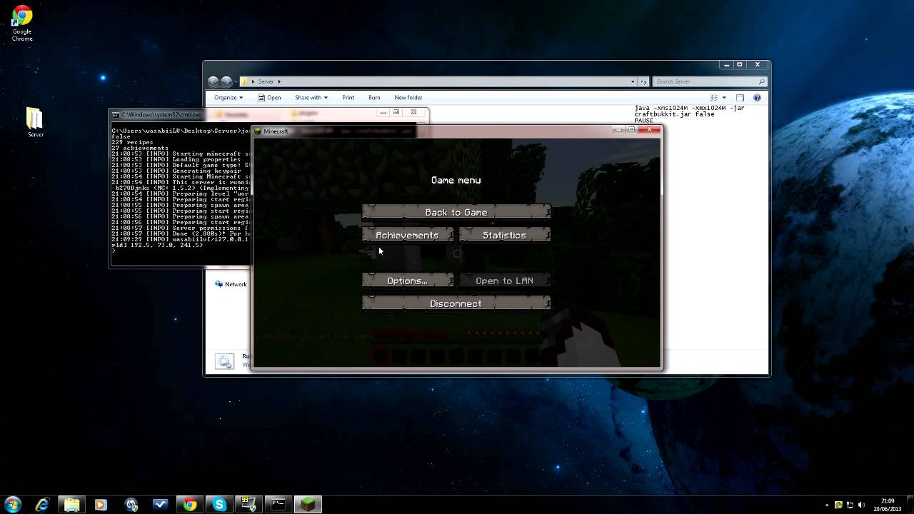 How to make Minecraft Server 1.5.2 - YouTube
