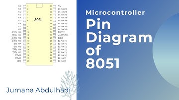 Pin Diagram of 8051 Microcontroller #8051_microcontroller