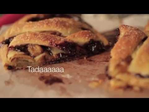Resep Braided Banana Strudel Masak Bareng Eya Youtube