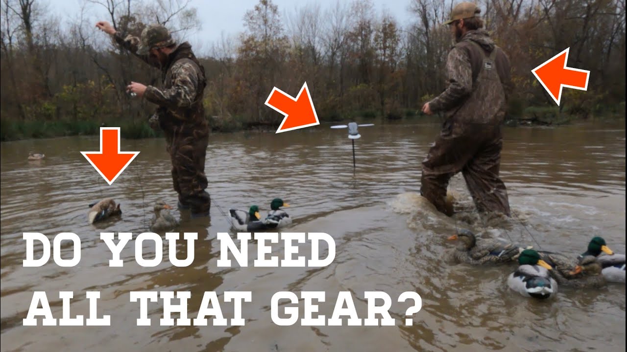Duck Hunting For Beginners: The Gear NEEDED for Duck Hunting - YouTube
