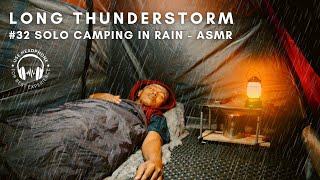 🎧 RELAXING SOFT RAIN - Solo-Camping bei Regen und Gewitter (Rain ASMR) screenshot 4