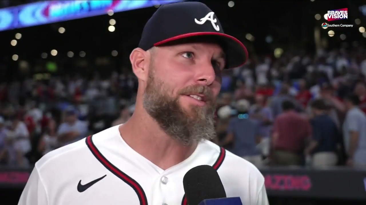 Chris Sale Postgame Interview | Dodgers vs. Braves 8/27/26