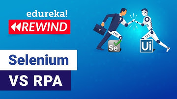 RPA vs Selenium | Test Automation vs RPA | Selenium Training | Edureka | Selenium Rewind - 3